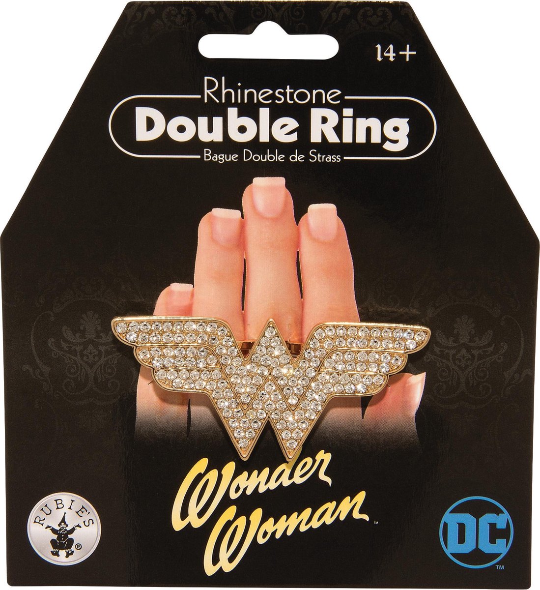 RUBIES USA - Dubbele Wonder Woman ring - Accessoires > Sieraden